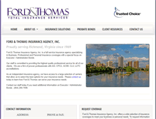 Tablet Screenshot of fordthomas.com